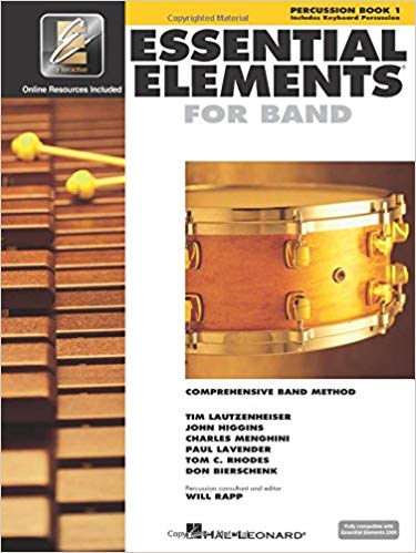 Essential Elements Book 1 – PERCUSSION(SNARE DRUM & BELL KIT)