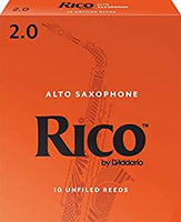 Rico ALTO SAX Reeds #2 – Box of 10