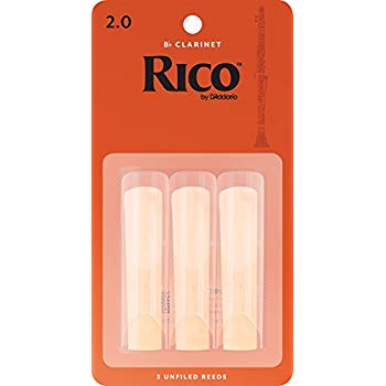 Rico CLARINET Reeds #2 – 3 Pack